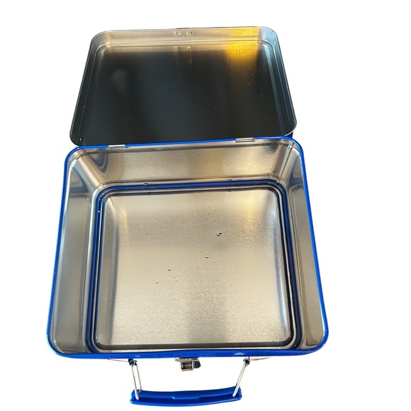 Funko Sonic the Hedgehog Metal Lunch Box Tin Storage Case Blue Collectible - Picture 5 of 6